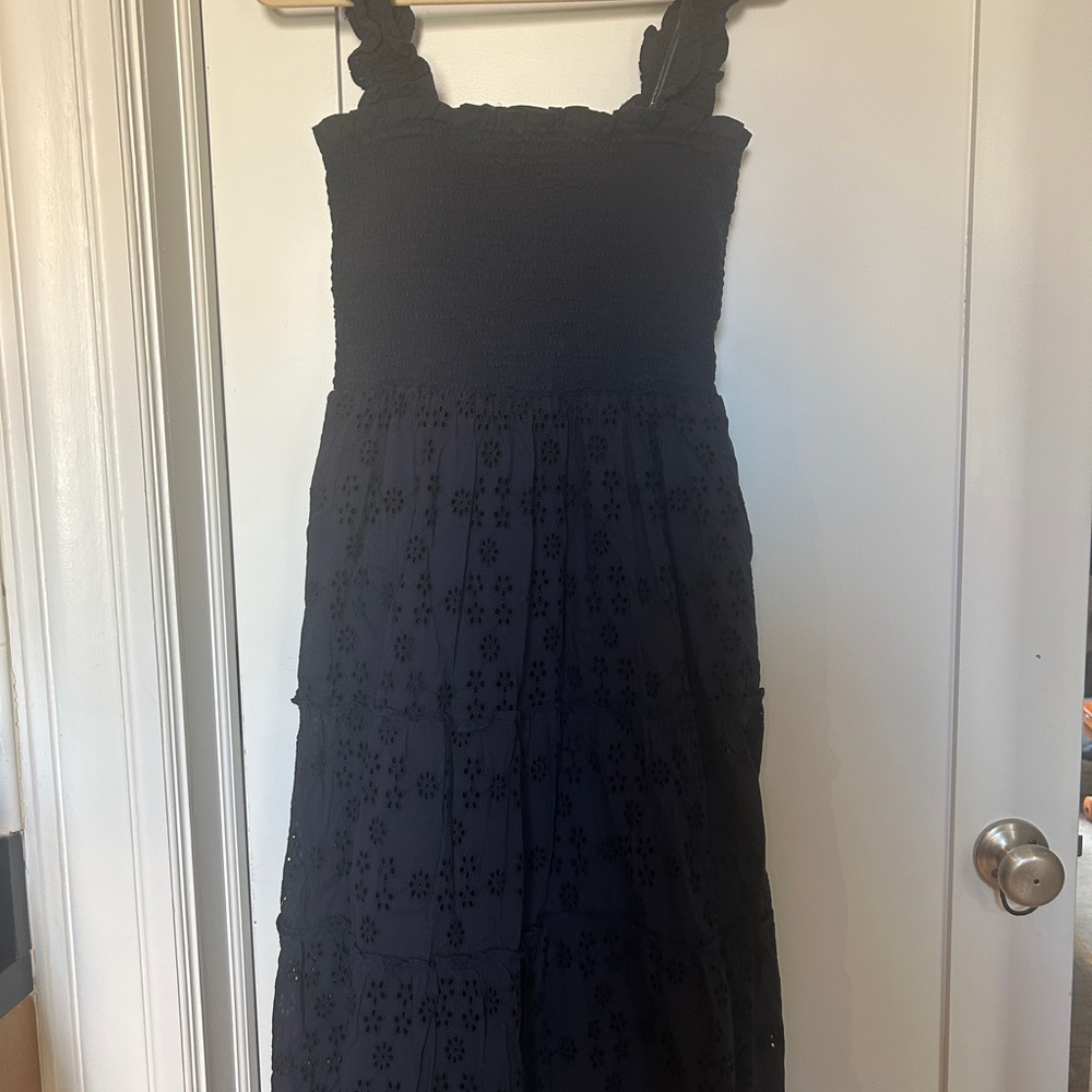 Quince Navy Casual Dress